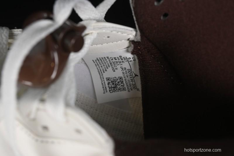 Nike Air Jordan 5 Retro Basketball Shoes in White/Tan - DD9336-200