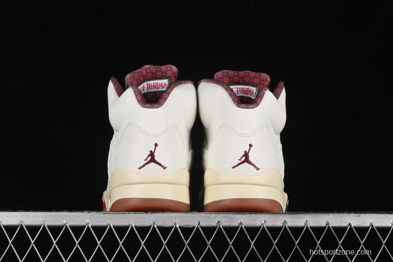 Nike Air Jordan 5 Retro 'El Grito' Mexican Independence Day Themed Basketball Shoes - HF8833-100