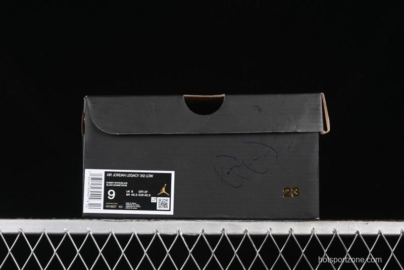 Nike Air Jordan Legacy 312 Low Sneakers with Velcro Strap and Retro Design - HV1807-101