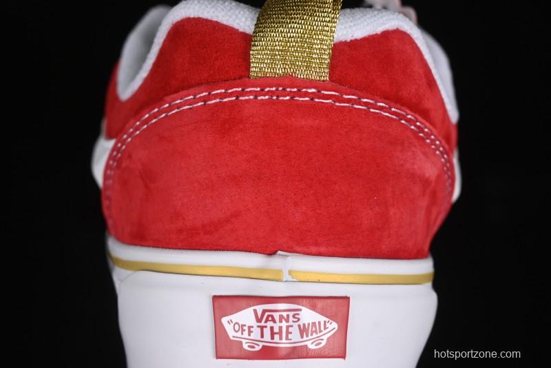 Vans Classics Knu Skool Vr3 Retro Sneakers with Enlarged Toe and Thickened Tongue - VN000CS0JV6