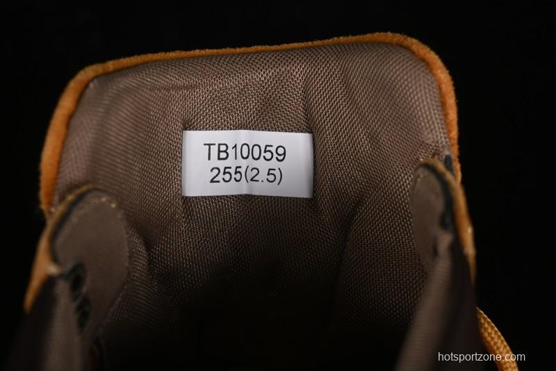 Timberland Outdoor Mid-Top Casual Martin Boots with Premium Italian Suede Leather - TB10059YELLOW