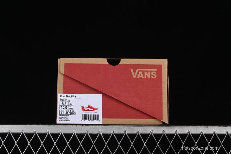 Vans Classics Knu Skool Vr3 Retro Sneakers with Enlarged Toe and Thickened Tongue - VN000CS0JV6