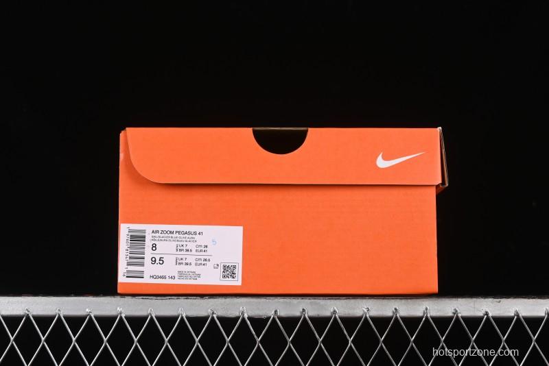 Nike Air Zoom Pegasus 41 Breathable Lightweight Running Shoes with Cushioning - HQ3465-143