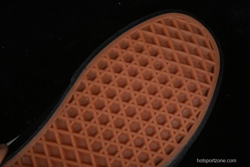 Vans Knu Skool Dark Grey Black Sole Versatile Casual Slip-Resistant Cushioned Platform Sneakers - VN000D22PWT