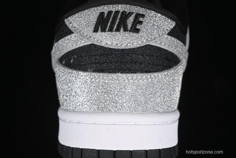 Nike SB Dunk Low Black Reverse Starry Sky Anniversary High-End Custom Low-Top Casual Skate Shoes - KK1333-003