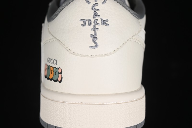 Nike Travis Scott x Fragment Design x Air Jordan 1 Low OG SP AJ1 Low Top Casual Sneakers - DM6688-607