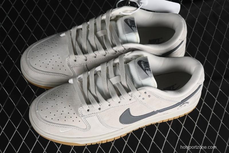 Nike SB Dunk Low TS Collaboration - Anniversary Premium Custom Low-Top Casual Skate Shoes - KK1688-086