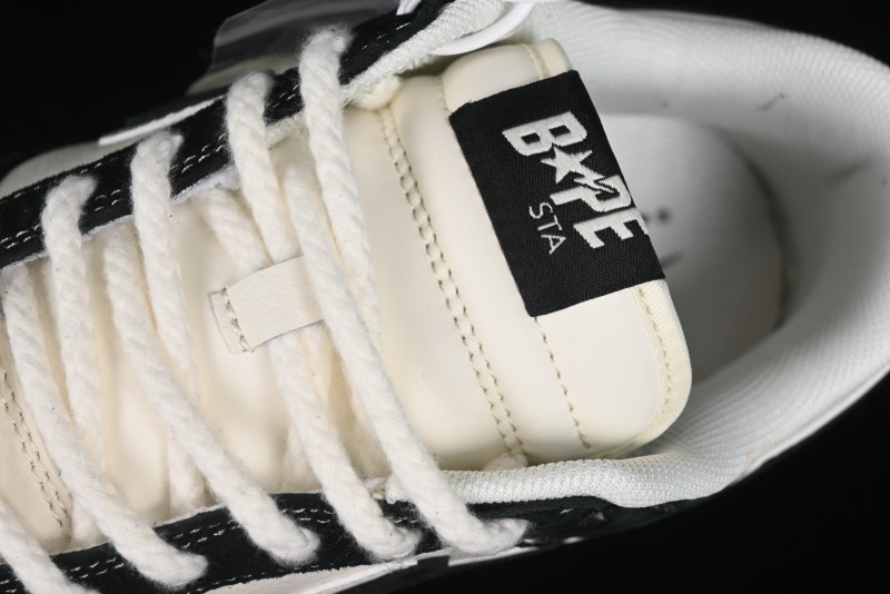 Nike SB Dunk Low Stussy Collaboration - Black White Marking Line Anniversary High-End Custom Low-Top Casual Sneakers - BB9898-008