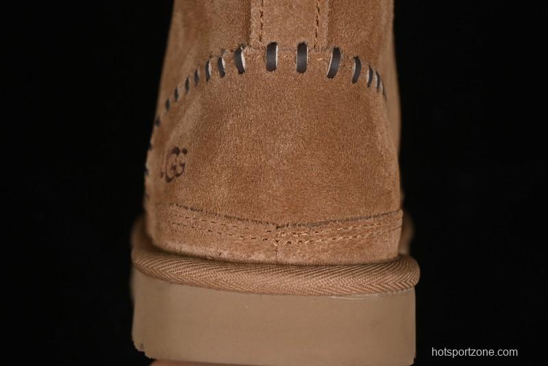UGG Neumel Moc Ankle Boots in Chestnut Suede with Premium Comfort - 1153631