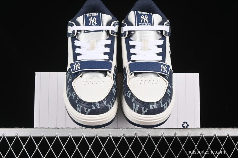 MLB Chunky Liner New York Yankees Lightweight Platform Sneakers with 6cm Height Increase - 3ASXCDN3N50NYD