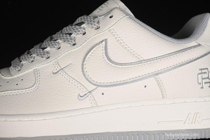 Nike Reigning Champ Air Force 1'07 Low-Top Casual Sneakers with 3M Reflective Details - RC2369-172