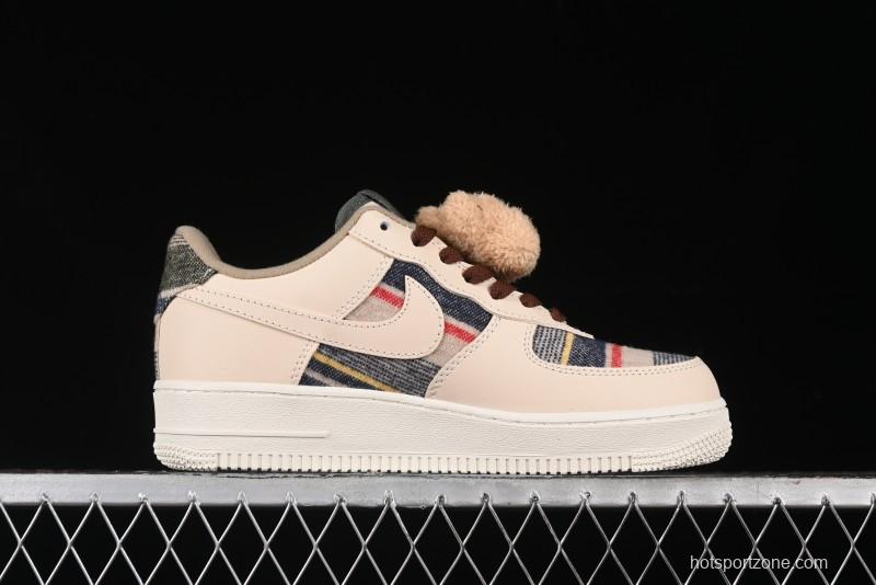 Nike Air Force 1 '07 Low Farting Bear Casual Sneakers - CW2289-230