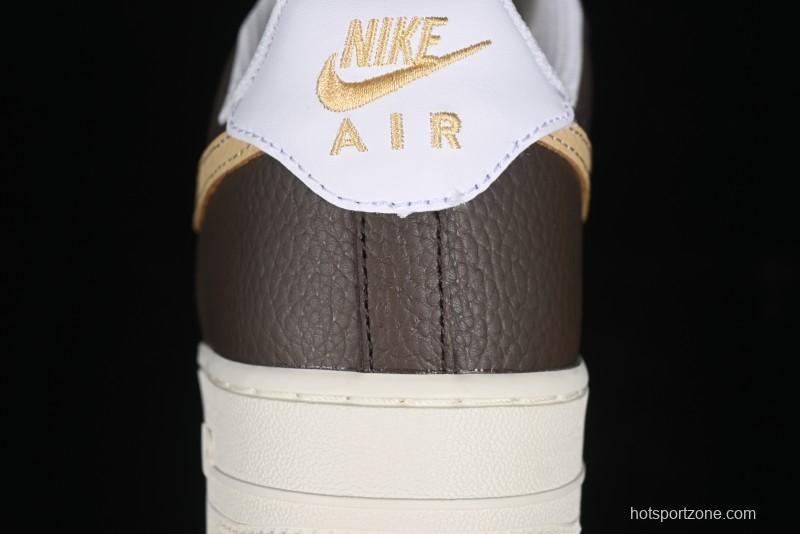 Nike Air Force 1 '07 Low Casual Sneakers with Full-Length Air Cushion - HM9656-001