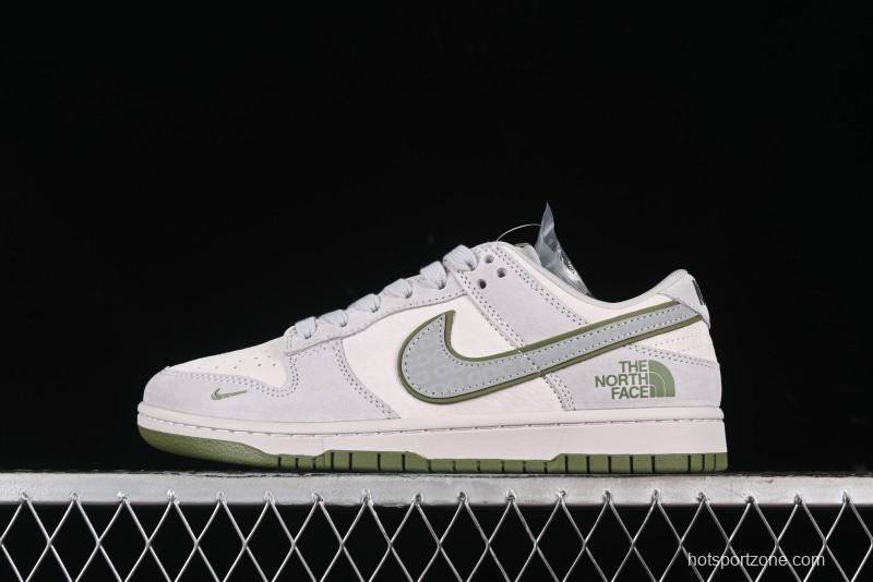 Nike Dunk Low The North Face CDG Collaboration - Green Label SB Low-Top Skate Shoes - DQ1098-397