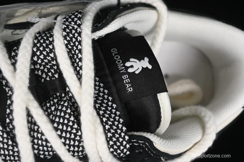 Nike SB Dunk Low Violent Bear Series - Lace-Up Beige with Black Swoosh Anniversary High-End Customized Low-Top Casual Skate Shoes - SJ2068-290