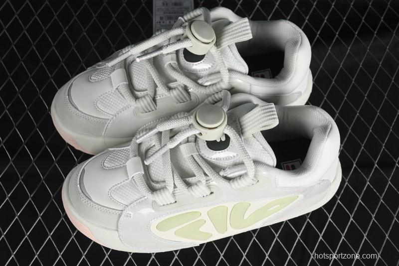 Fila Kids Non-Slip Wear-Resistant Thick Sole Casual Running Shoes - K15G431307FWC