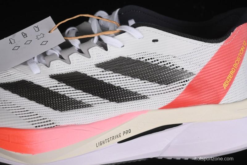 Adidas Adizero Boston 12 M Running Shoes with Lightstrike Pro Technology - IF9210