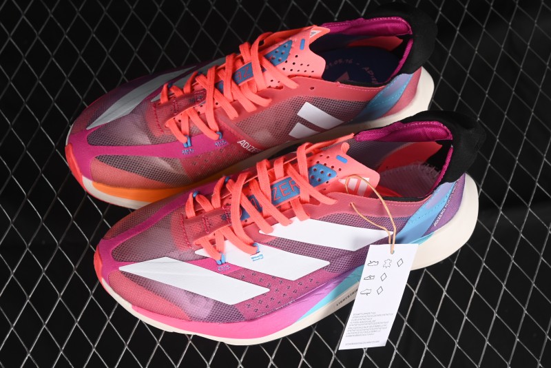 Adidas Adizero Adios Running Shoes with Breathable Low-Top Design - GW7258
