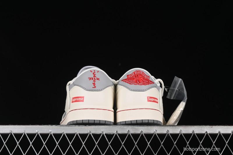 Nike Travis Scott x Fragment Design x Air Jordan 1 Low OG SP AJ1 - SJ0086-137