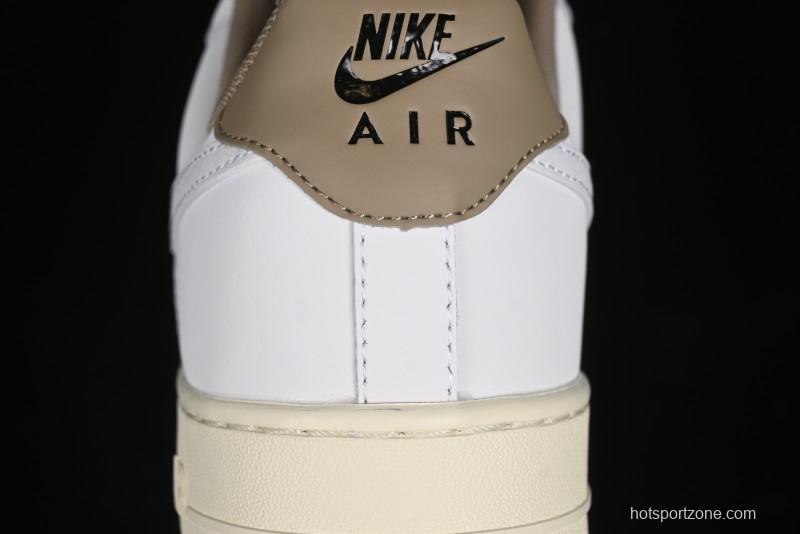 Nike Air Force 1 '07 Low Casual Sneakers with Full-Length Air Cushion - FZ5225-100