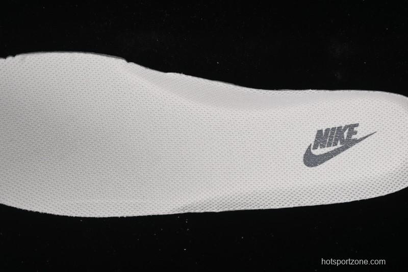 Nike Air Force 1 '07 Low Stussy Collaboration - Light Grey Double Swoosh Casual Sneakers - XZ6188-012