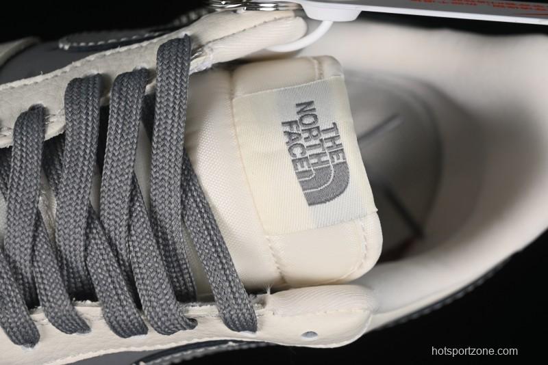Nike Air Force 1 '07 Low The North Face Bear Collaboration - Beige Grey Swoosh Low-Top Casual Sneakers - KK1988-011