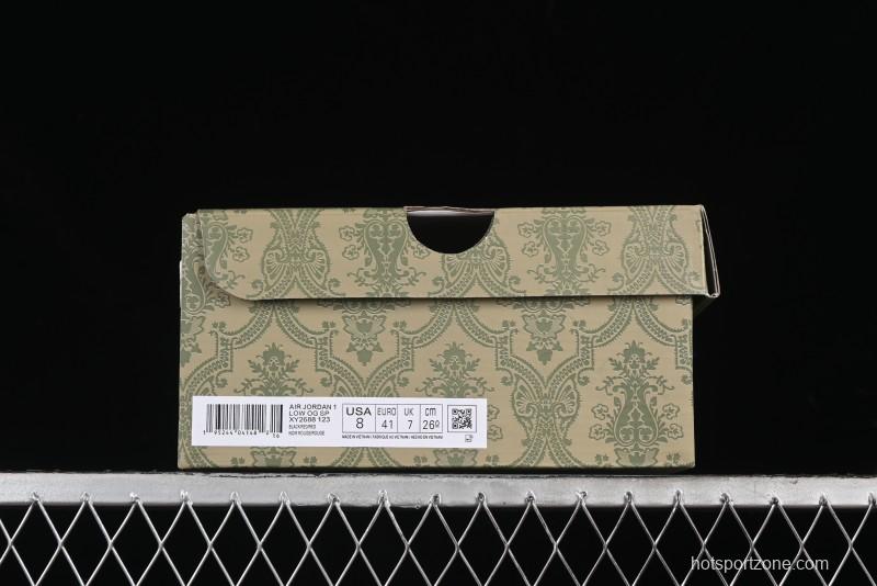 Nike Travis Scott x Fragment Design x Air Jordan 1 Low OG SP AJ1 - XY2688-123