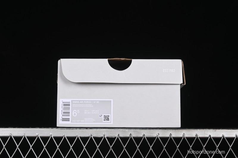 Nike Air Force 1 '07 Low Casual Sneakers with Full-Length Air Cushion - HQ1497-099