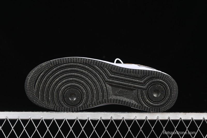 Nike Air Force 1 Low Casual Sneakers with Full-Length Air Cushion - HJ9128-100