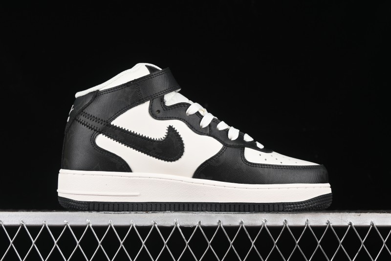 Nike Air Force 1 '07 Mid Casual Sneakers in Black - LL0222-005