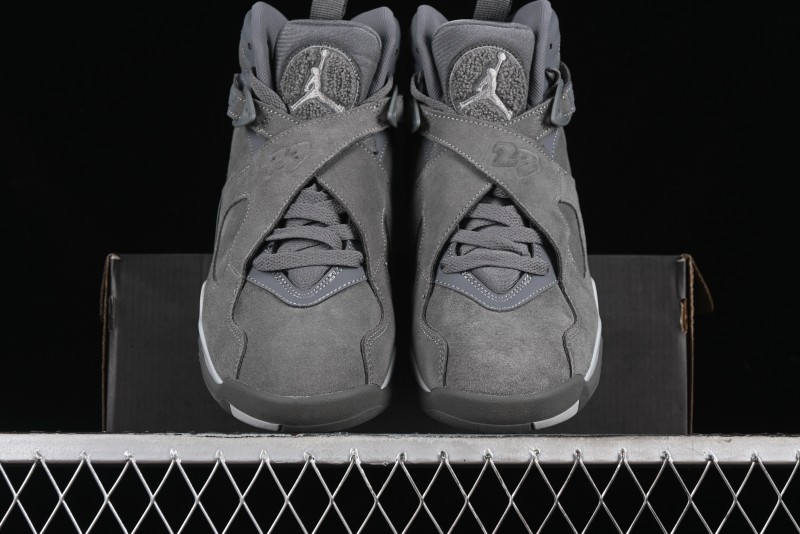 Nike Air Jordan 8 Retro "Cool Grey" Basketball Shoes - 305381-014