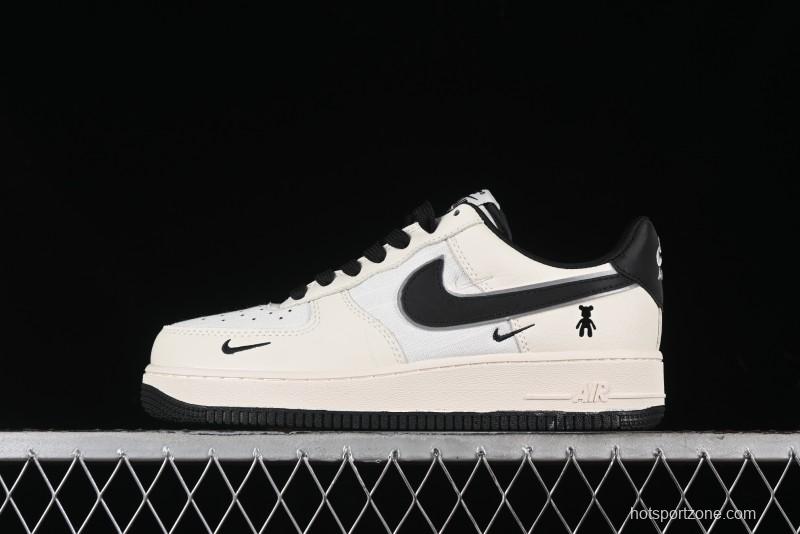 Nike Air Force 1 '07 Low Casual Sneakers with Violent Bear Collaboration - KK1988-006