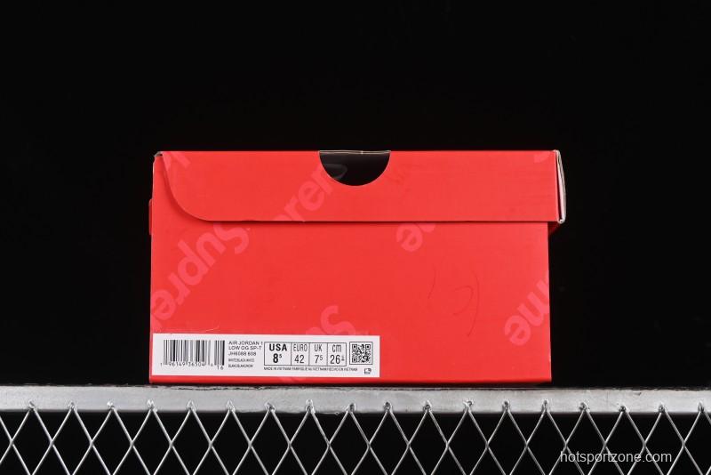 Nike Travis Scott x Fragment Design x Air Jordan 1 Low OG SP AJ1 Supreme Collaboration - JH6088-608