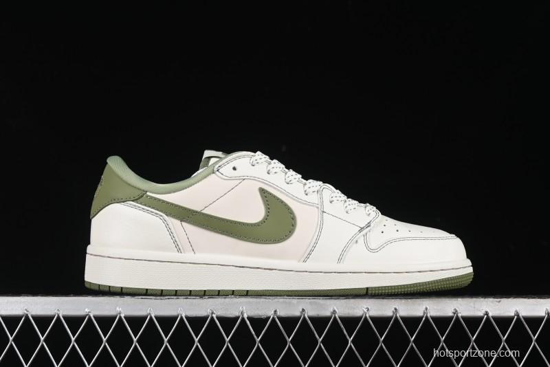 Nike Travis Scott x Fragment Design x Air Jordan 1 Low OG SP AJ1 Sneakers - CH6336-009