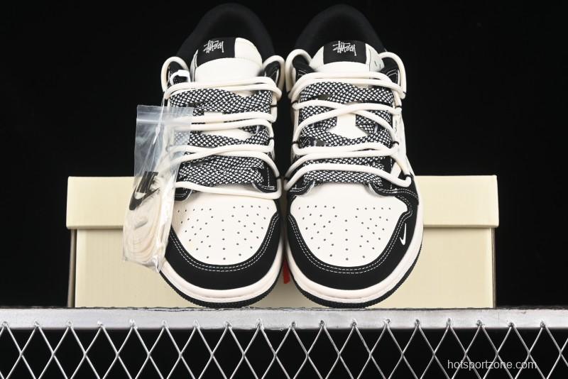 Nike Travis Scott x Fragment Design x Air Jordan 1 Low OG SP AJ1 Sneakers - SJ0086-131