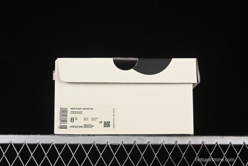 Nike SB Dunk Low Levi's Collaboration - White Grey Brown Anniversary Customized Low-Top Casual Sneakers - JH8310-958