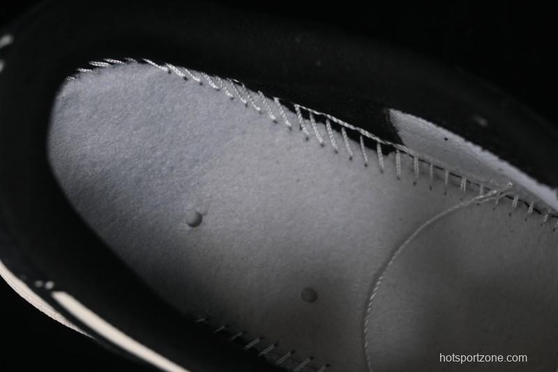 Nike Travis Scott x Fragment Design x Air Jordan 1 Low OG SP AJ1 Supreme Stussy Collaboration - Red Tab Black Warrior Low Top Casual Sneakers - SJ2068-124