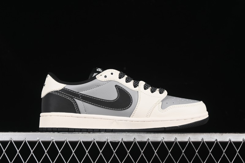 Nike Travis Scott x Fragment Design x Air Jordan 1 Low OG SP AJ1 Bape Collaboration - BB6511-626