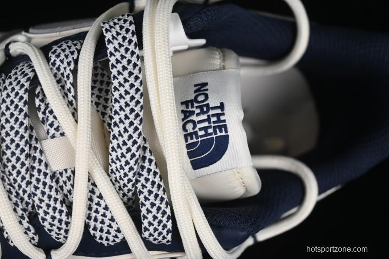 Nike Air Force 1 '07 Low The North Face Collaboration - Grey Blue Drawstring Low-Top Casual Sneakers - SJ1198-700