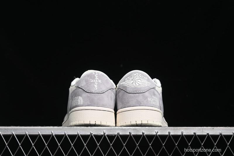 Nike Travis Scott x Fragment Design x Air Jordan 1 Low OG SP AJ1 Low Top Casual Sneakers - XS3086-001