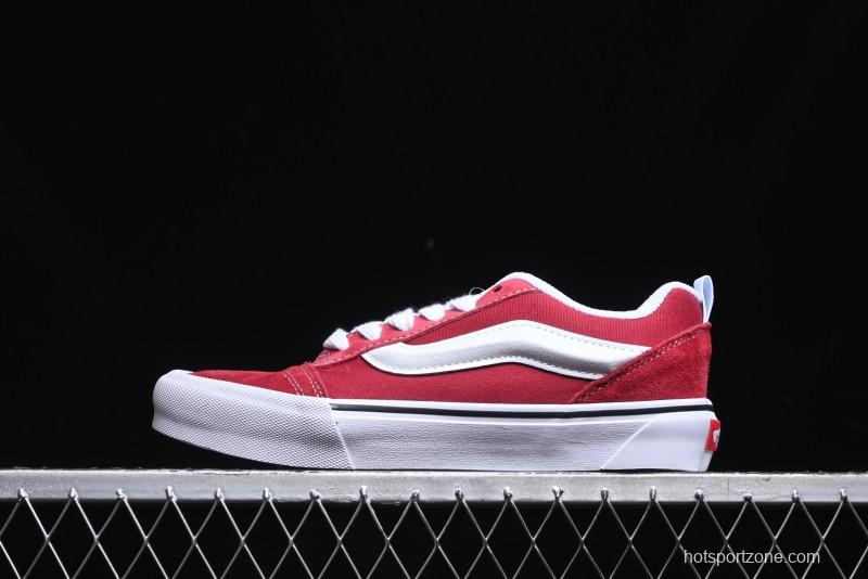 Vans Knu Skool Low-Top Retro Casual Vulcanized Sneakers - VN000D22ZCF