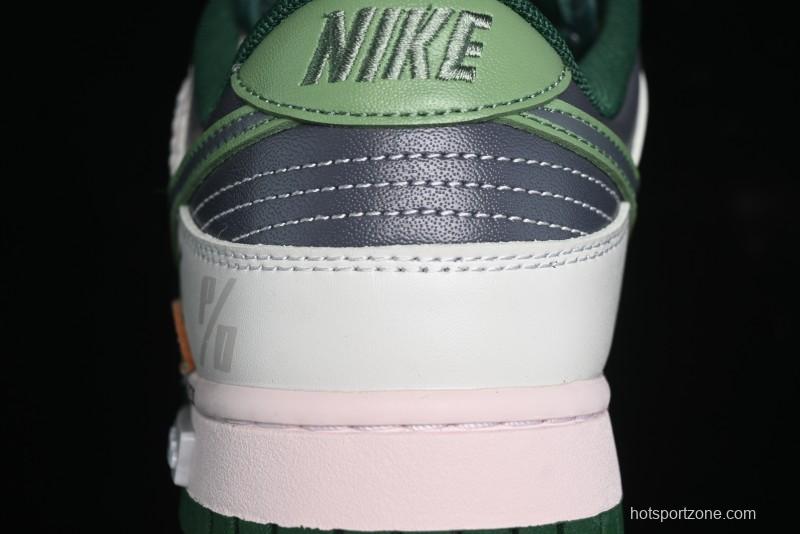 Nike Dunk Low Retro "Varsity Green" Panda Mischief Skyline Chase Casual Sneakers - DD1391-101