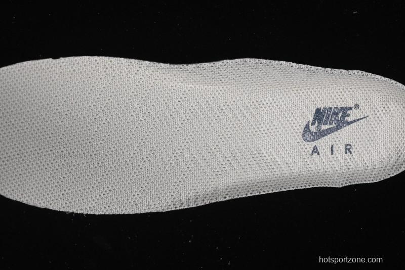 Nike Air Force 1 '07 Low Supreme Casual Sneakers in White-Blue Shadow - KK1988-009