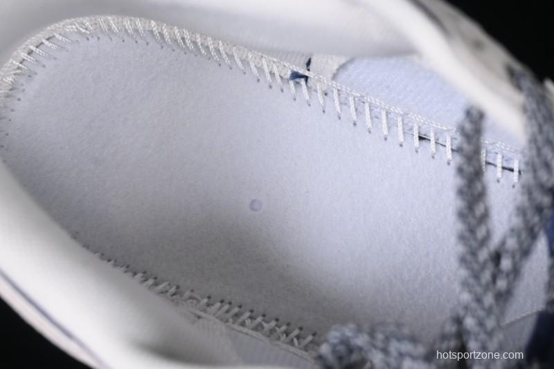 Nike SB Dunk Low Stussy Collaboration - Light Blue Pig Anniversary High-End Custom Low-Top Casual Skate Shoes - XX2025-528