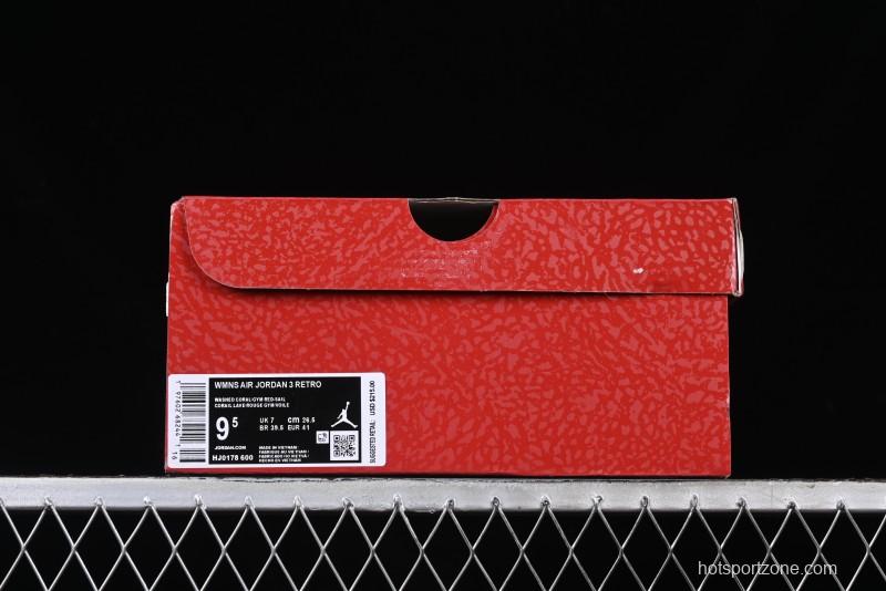 Nike Air Jordan 3 Retro Valentine's Day Limited Edition - HJ0178-600