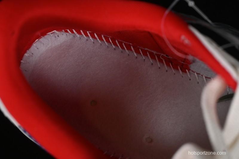 Nike Travis Scott x Fragment Design x Air Jordan 1 Low OG SP AJ1 Supreme Collaboration - Blue White Colorway Low Top Casual Sneakers CH6336-016