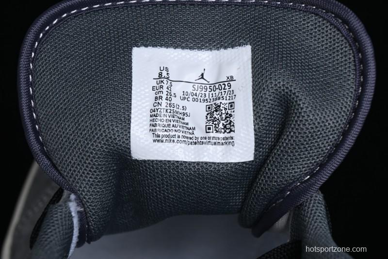 Nike Air Jordan 1 Low Stussy Collaboration Pig Grey Black Swoosh Custom Retro Basketball Shoes - SJ9950-029