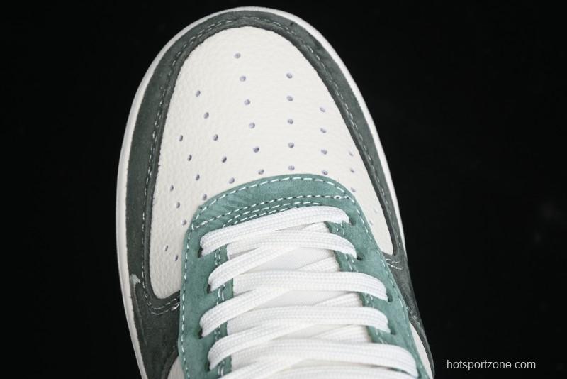 Nike Air Force 1 '07 Low Gucci Collaboration Jade Green Flywire Low-Top Casual Sneakers - KK1988-026