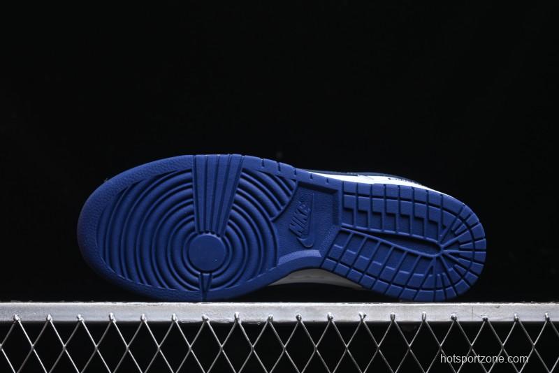 Nike Dunk Low High Street Minimalist Blue Panda Retro Low-Top Casual Sneakers - DD1503-119