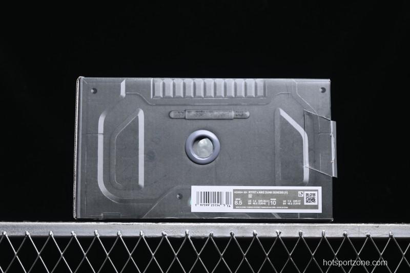 Nike Rtfkt Studios x Nk Dunk Genesis Low OG Ghost Metaverse Series Casual Skate Shoes - HQ3034-001